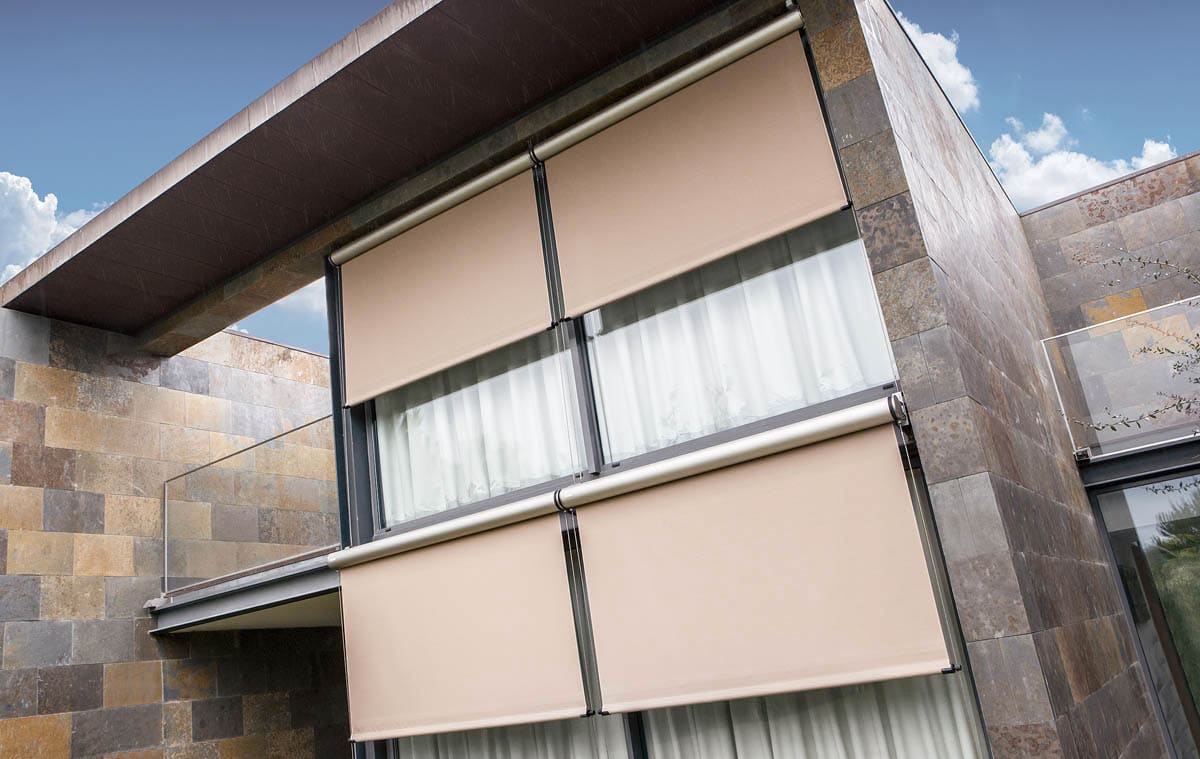 Store Enrouleur Coffre Exterieur 2 Store enrouleur coffre extérieur beige, maison moderne