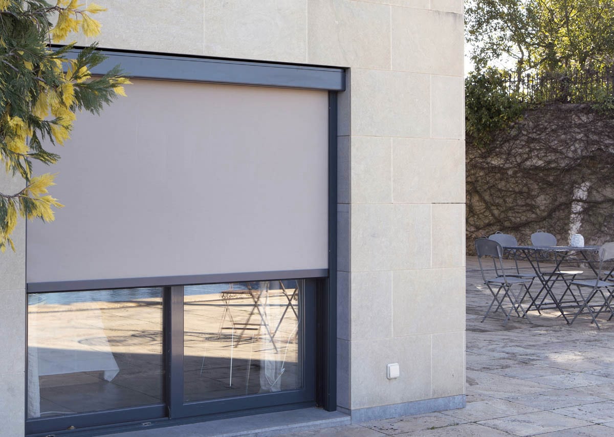 Store Enrouleur Coffre Exterieur 5 Store enrouleur coffre extérieur gris anthracite